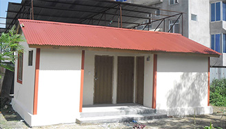 Bamboo House Construction Process